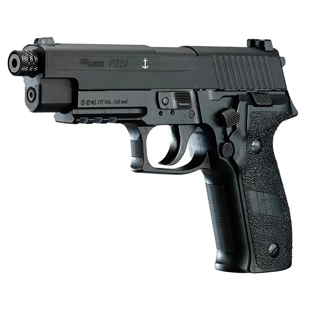 Пневматичний пістолет Sig Sauer Air P226F Blowback Black (Зіг Зауер Ейр П226Ф Блоубек Блек)