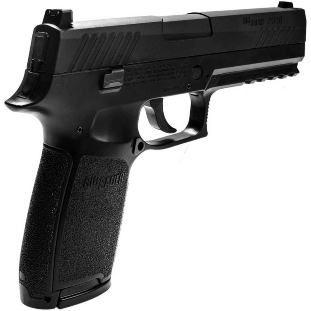Пневматичний пістолет Sig Sauer Air P320 Blowback Black (Зіг Зауер Ейр П320 Блоубек Блек)