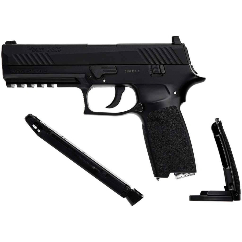 Пневматичний пістолет Sig Sauer Air P320 Blowback Black (Зіг Зауер Ейр П320 Блоубек Блек)