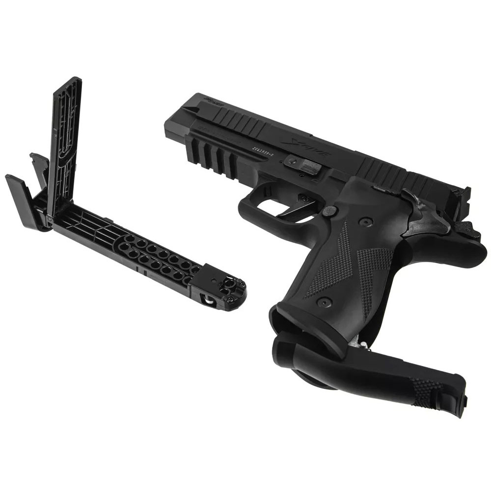 Пневматический пистолет Sig Sauer Air X-Five Blowback Black (Зиг Зауэр Эйр Икс-Файв Блоубэк Блэк)