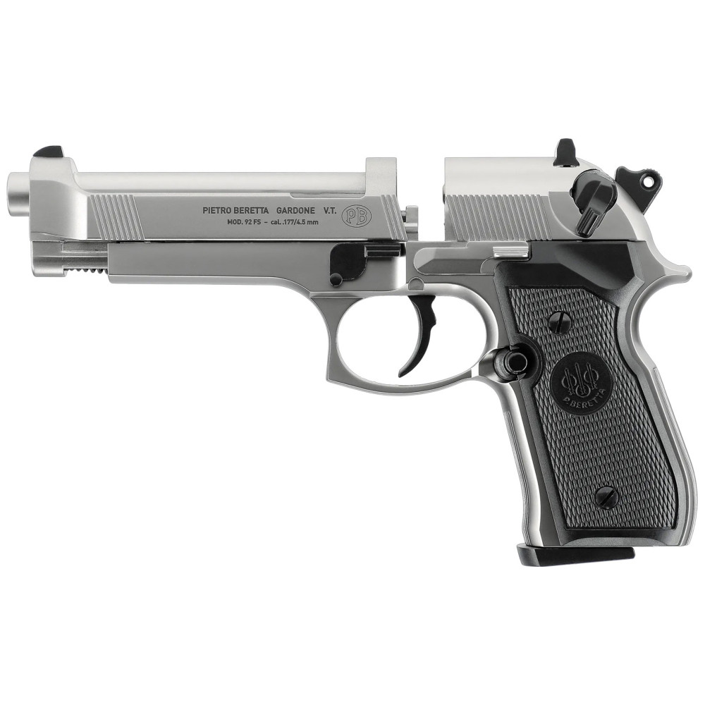 Пневматический пистолет Umarex Beretta 92 FS Nickel 419.00.02 (Умарекс Беретта 92 ФС Никель)