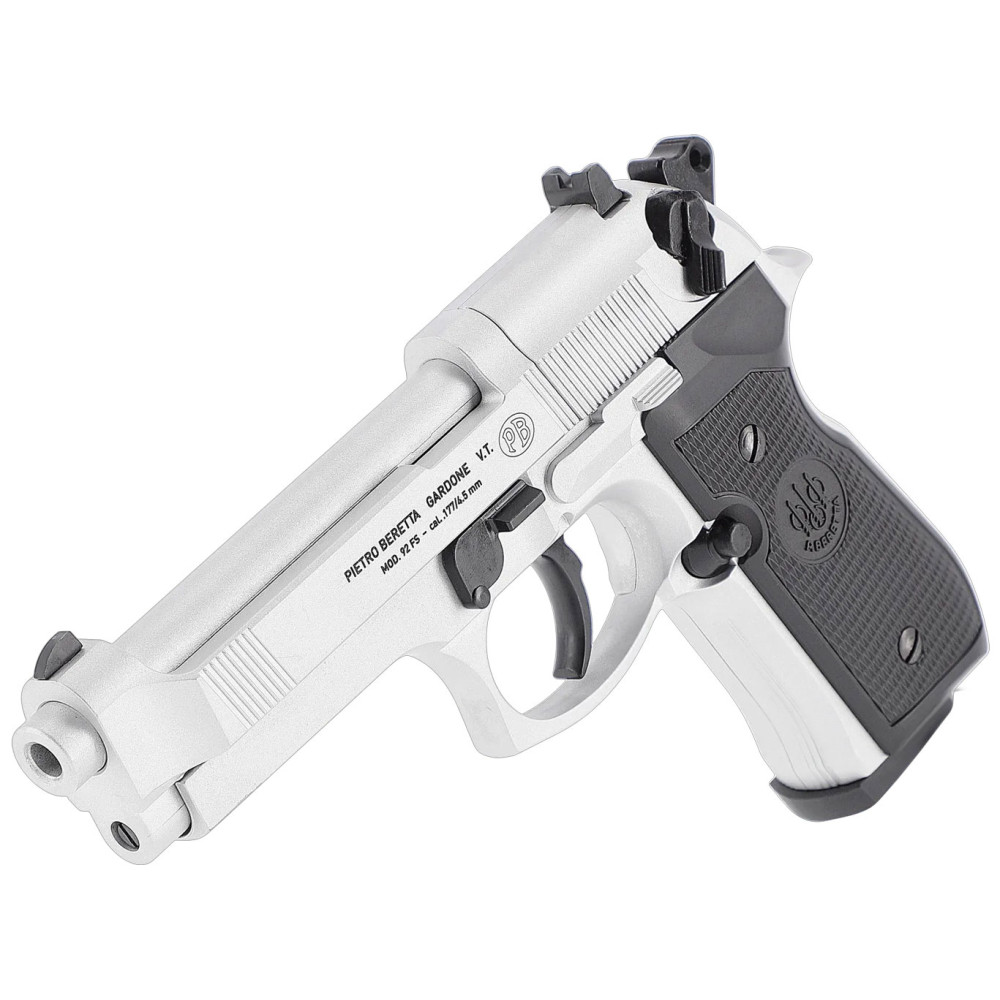 Пневматический пистолет Umarex Beretta 92 FS Nickel 419.00.02 (Умарекс Беретта 92 ФС Никель)