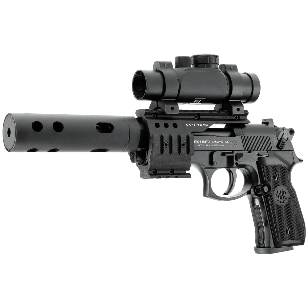 Пневматический пистолет Umarex Beretta 92 FS XX-TREME 419.00.51 (Умарекс Беретта 92 ФС Экстрим)