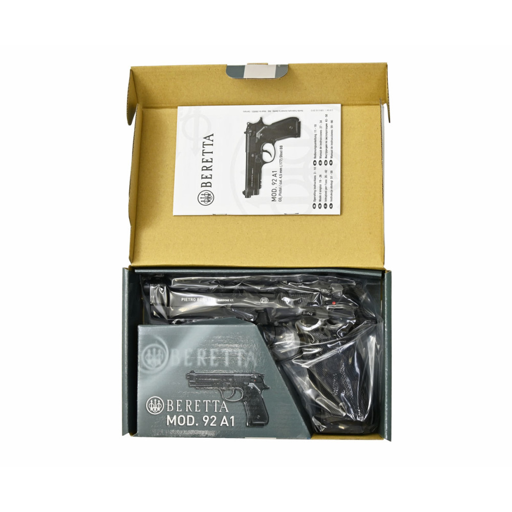 Пневматический пистолет Umarex Beretta M92 A1 Blowback 5.8144 (Умарекс Беретта М92 А1 Блоубек)