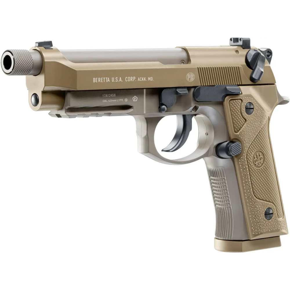 Пневматический пистолет Umarex Beretta M9A3 Blowback 5.8350 (Умарекс Беретта М9А3 Блоубек)