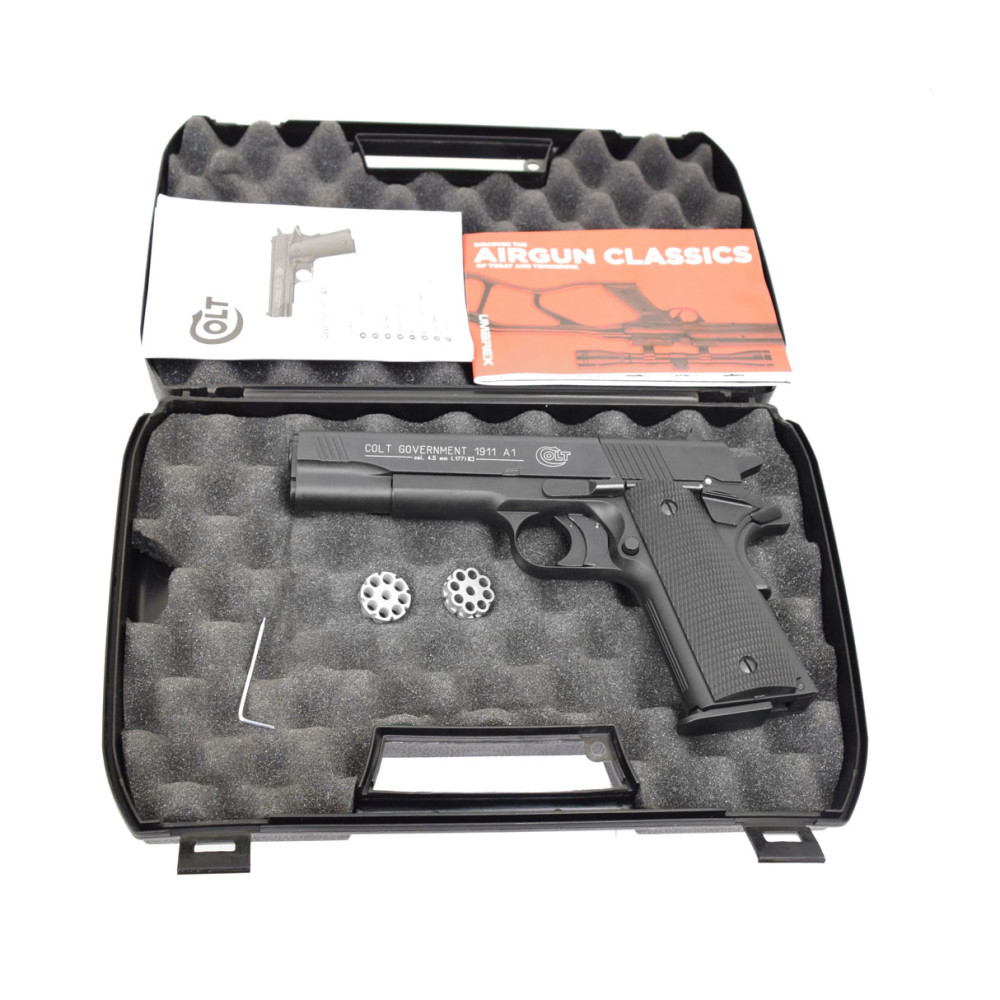 Пневматический пистолет Umarex Colt Government 1911 A1 417.00.00 (Умарекс Кольт Гавернмент 1911 А1)