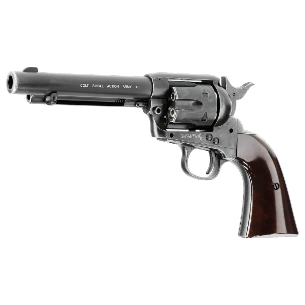 Пневматический револьвер Umarex Colt SAA .45 BB Antique finish 5.8307 (Умарекс Кольт САА .45 ББ Антик Финиш)