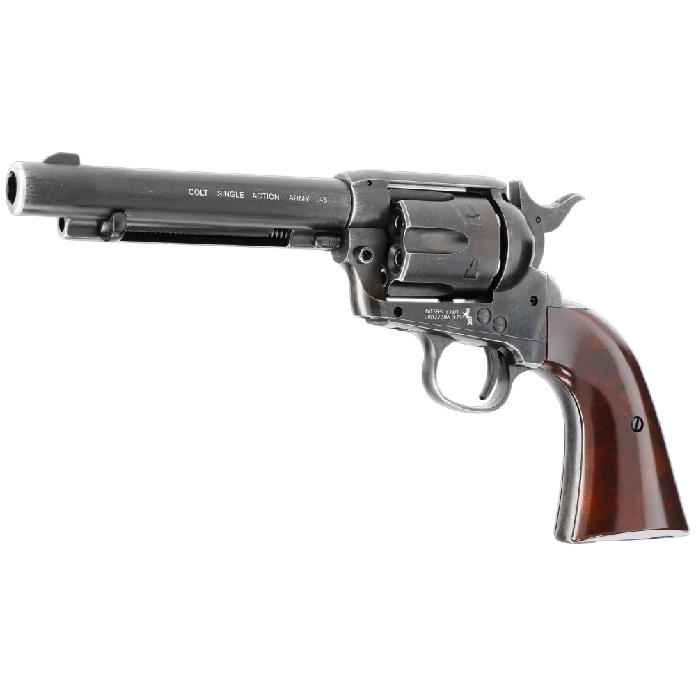 Пневматический револьвер Umarex Colt SAA .45 Pellet Antique finish 5.8320 (Умарекс Кольт САА .45 Пеллет Антик Финиш)