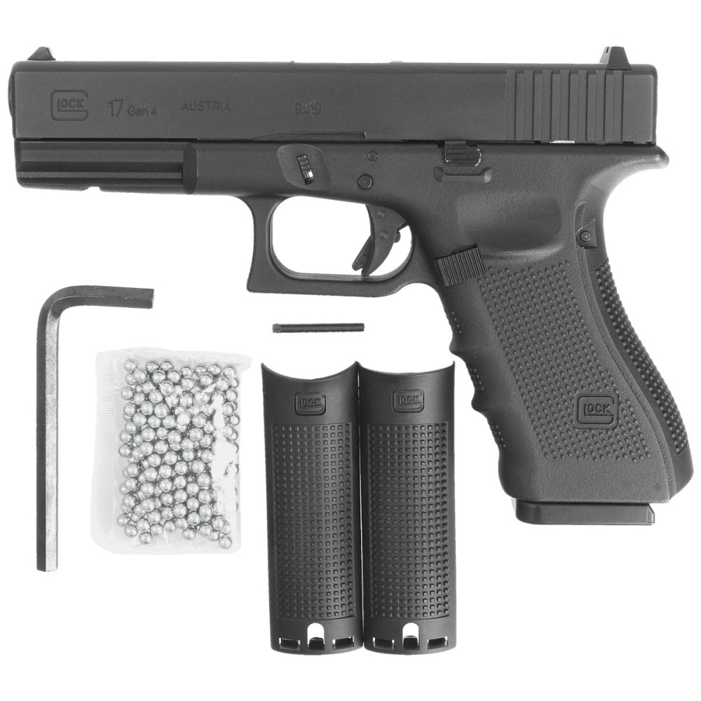 Пневматичний пістолет Umarex Glock 17 Gen 4 Blowback 5.8364 (Умарекс Глок 17 Ген 4 Блоубек)