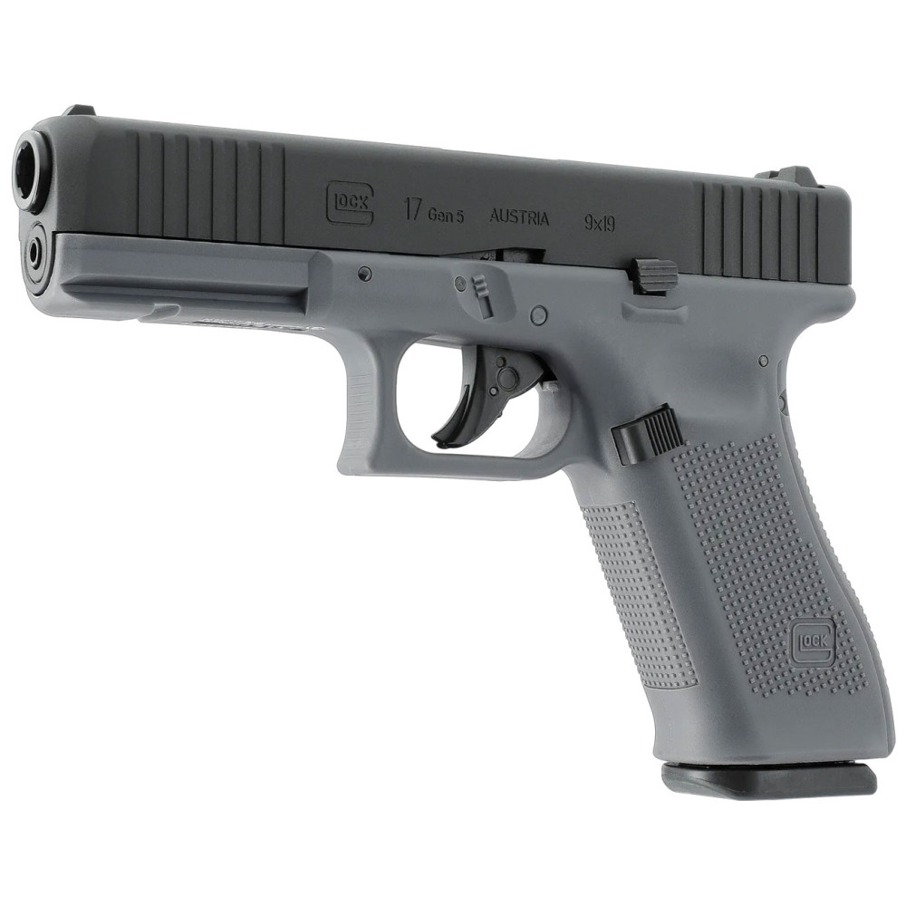 Пневматический пистолет Umarex Glock 17 Gen 5 Blowback 5.8472 (Умарекс Глок 17 Ген 5 Блоубек серый)
