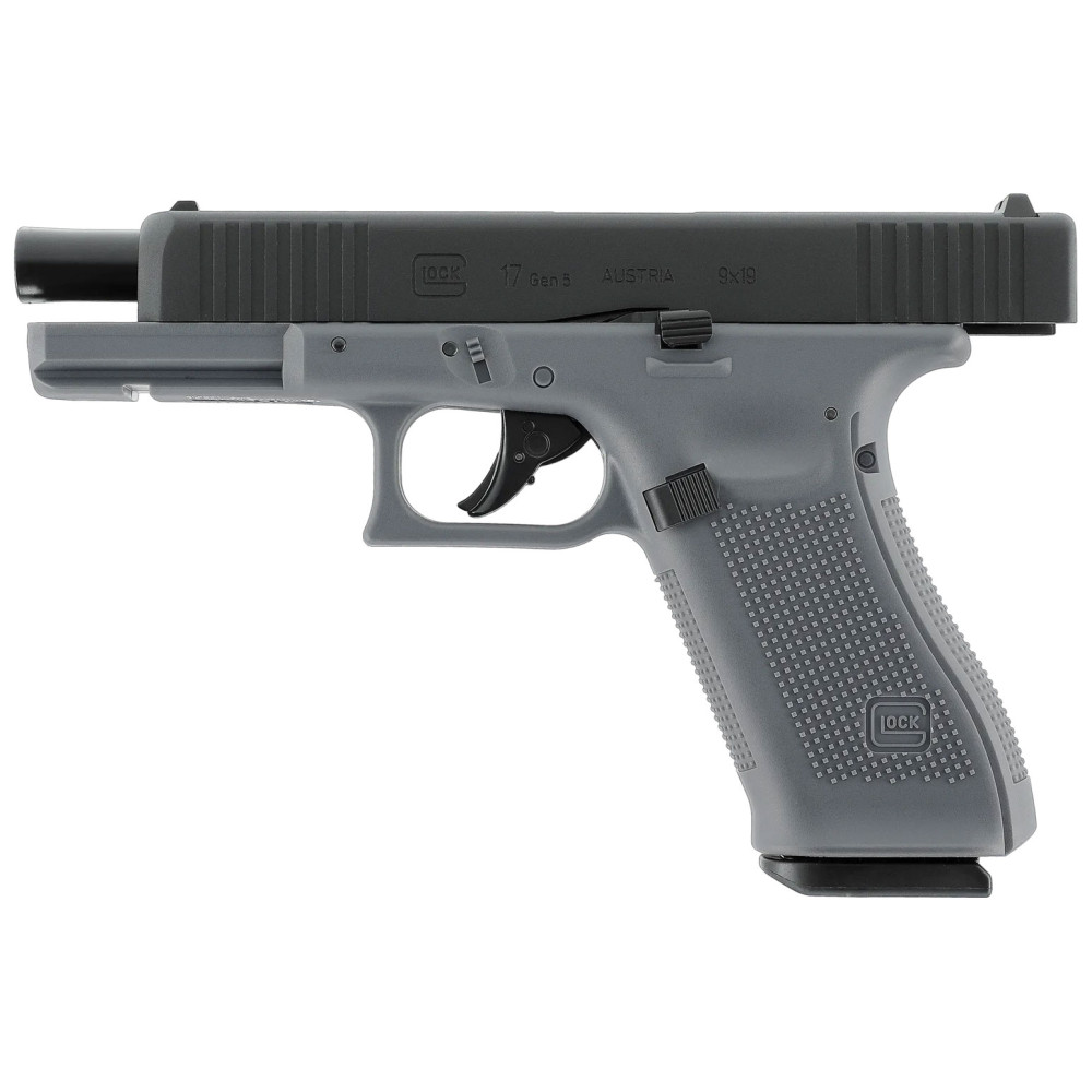 Пневматический пистолет Umarex Glock 17 Gen 5 Blowback 5.8472 (Умарекс Глок 17 Ген 5 Блоубек серый)