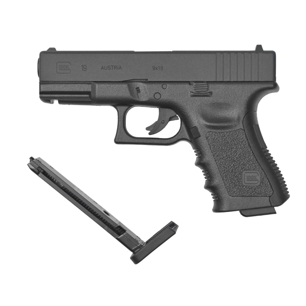 Пневматический пистолет Umarex Glock 19 Gen 4 5.8358 (Умарекс Глок 19 Ген 4)