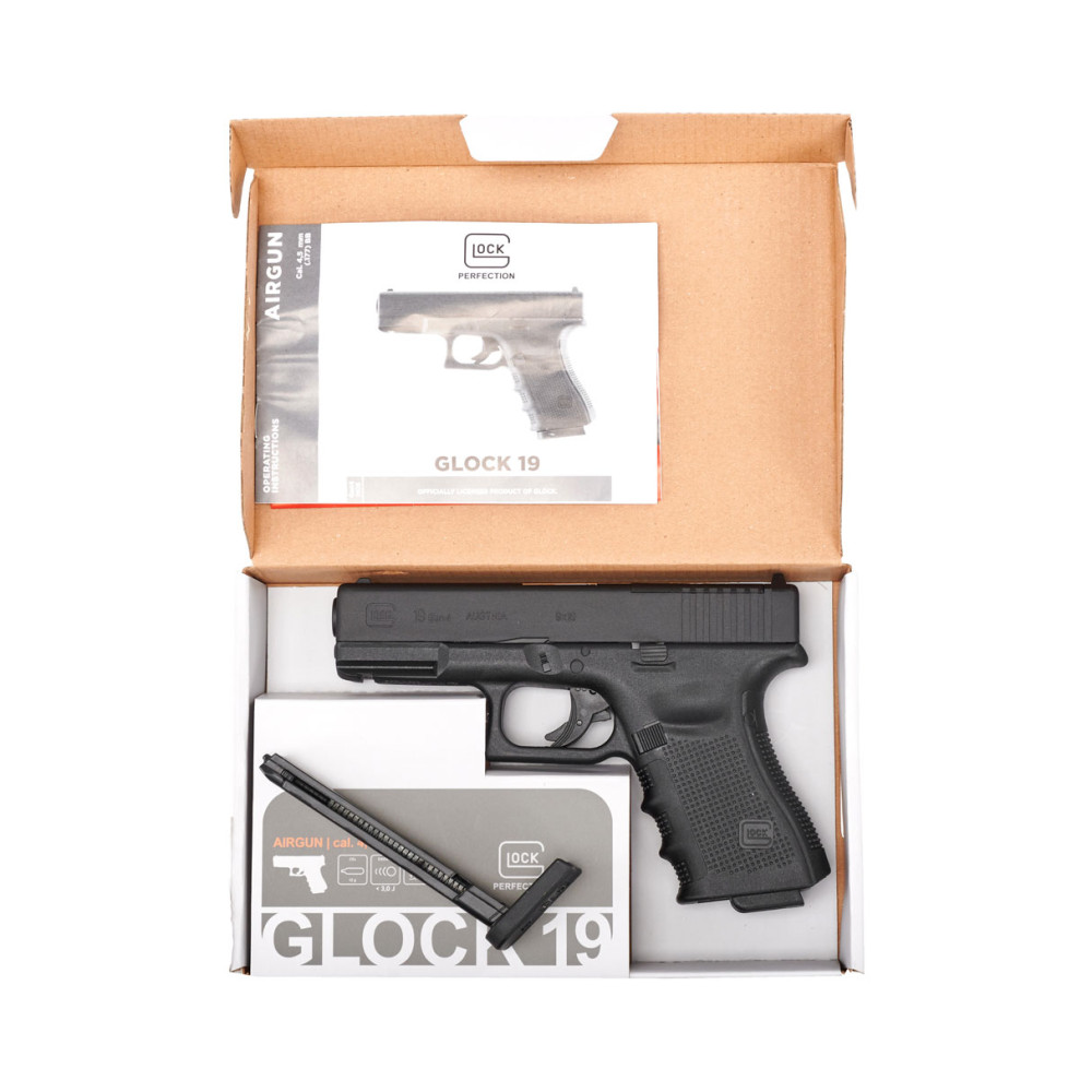 Пневматичний пістолет Umarex Glock 19 Gen 4 MOS 5.8423 (Умарекс Глок 19 Ген 4 МОС)