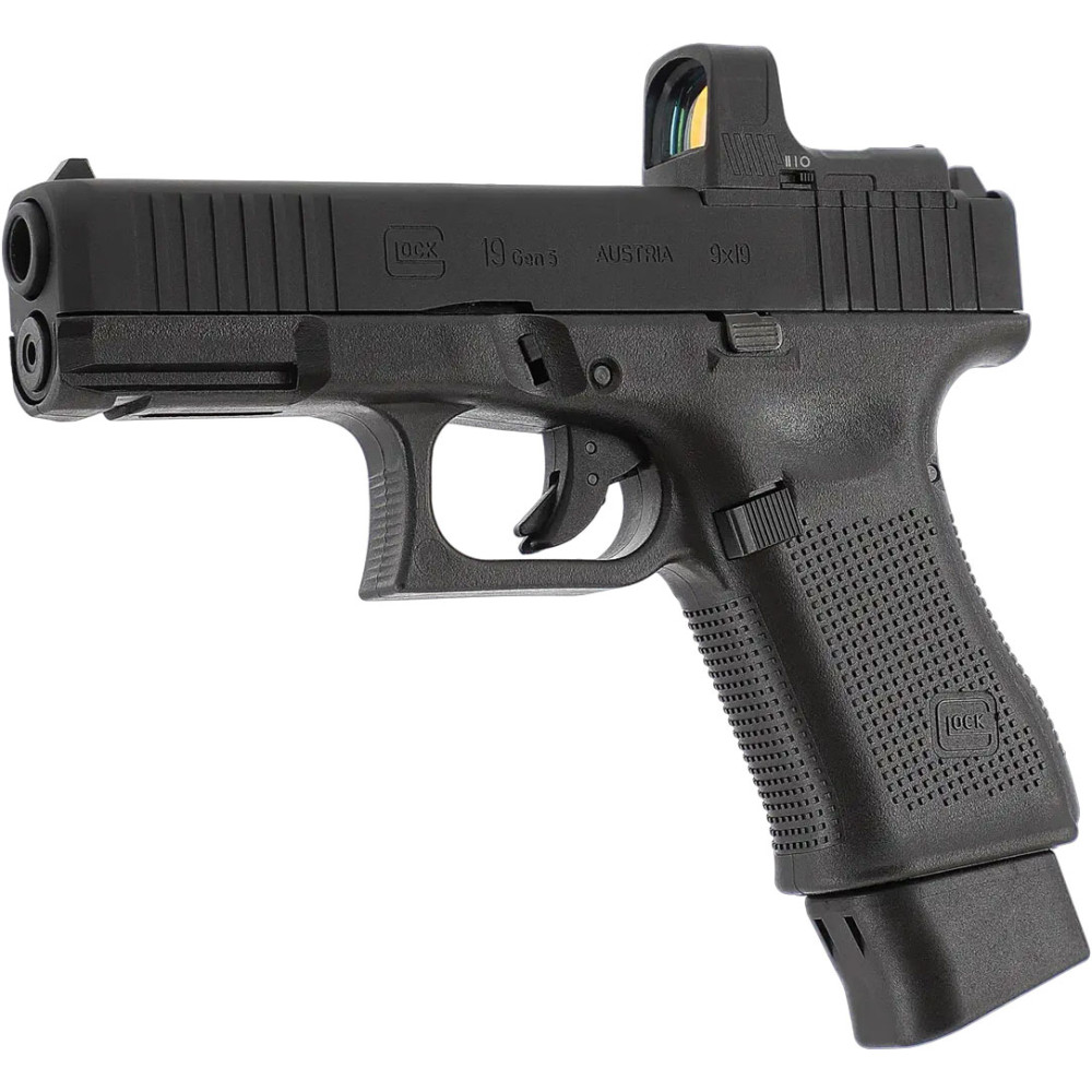 Пневматический пистолет Umarex Glock 19 Gen 5 MOS Blowback 5.8460 (Умарекс Глок 19 Ген 5 МОС Блоубек)