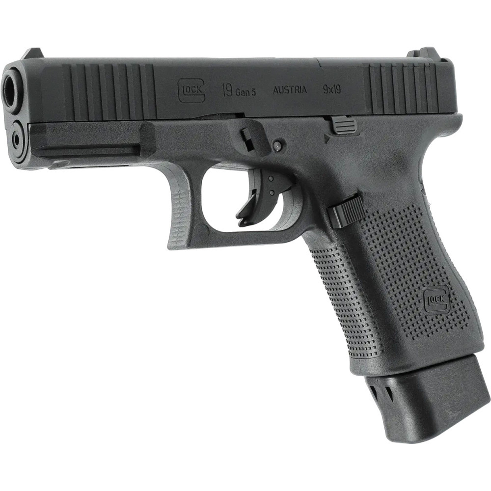 Пневматический пистолет Umarex Glock 19 Gen 5 MOS Blowback 5.8460 (Умарекс Глок 19 Ген 5 МОС Блоубек)