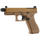 Пневматичний пістолет Umarex Glock 19X MOS Blowback 5.8462 (Умарекс Глок 19Х МОС Блоубек пісочний)