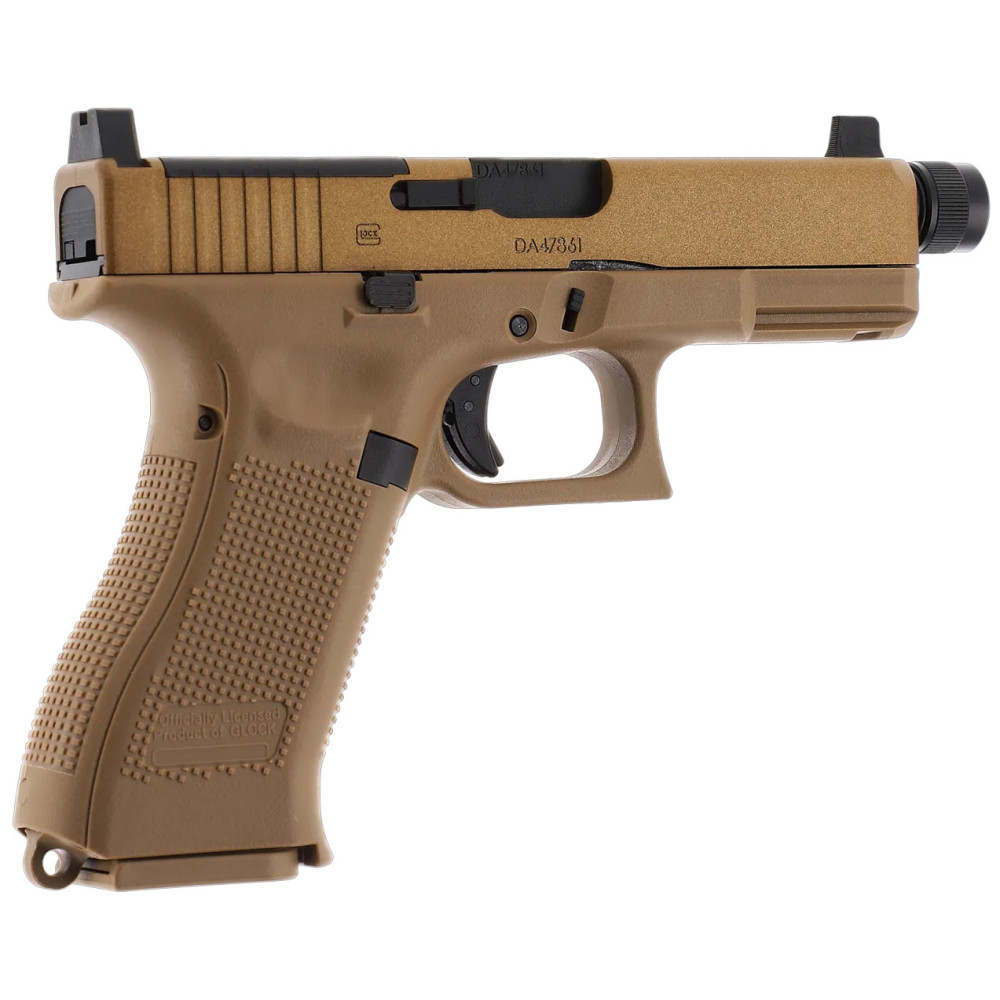 Пневматичний пістолет Umarex Glock 19X MOS Blowback 5.8462 (Умарекс Глок 19Х МОС Блоубек пісочний)