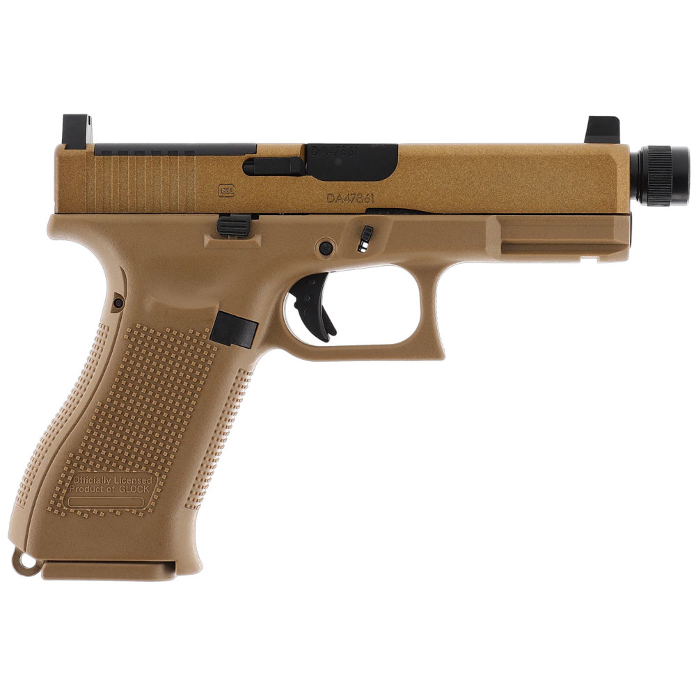 Пневматичний пістолет Umarex Glock 19X MOS Blowback 5.8462 (Умарекс Глок 19Х МОС Блоубек пісочний)