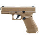 Пневматичний пістолет Umarex Glock 19X Tan Blowback 5.8367 (Умарекс Глок 19Х Блоубек пісочний)
