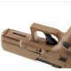 Пневматичний пістолет Umarex Glock 19X Tan Blowback 5.8367 (Умарекс Глок 19Х Блоубек пісочний)