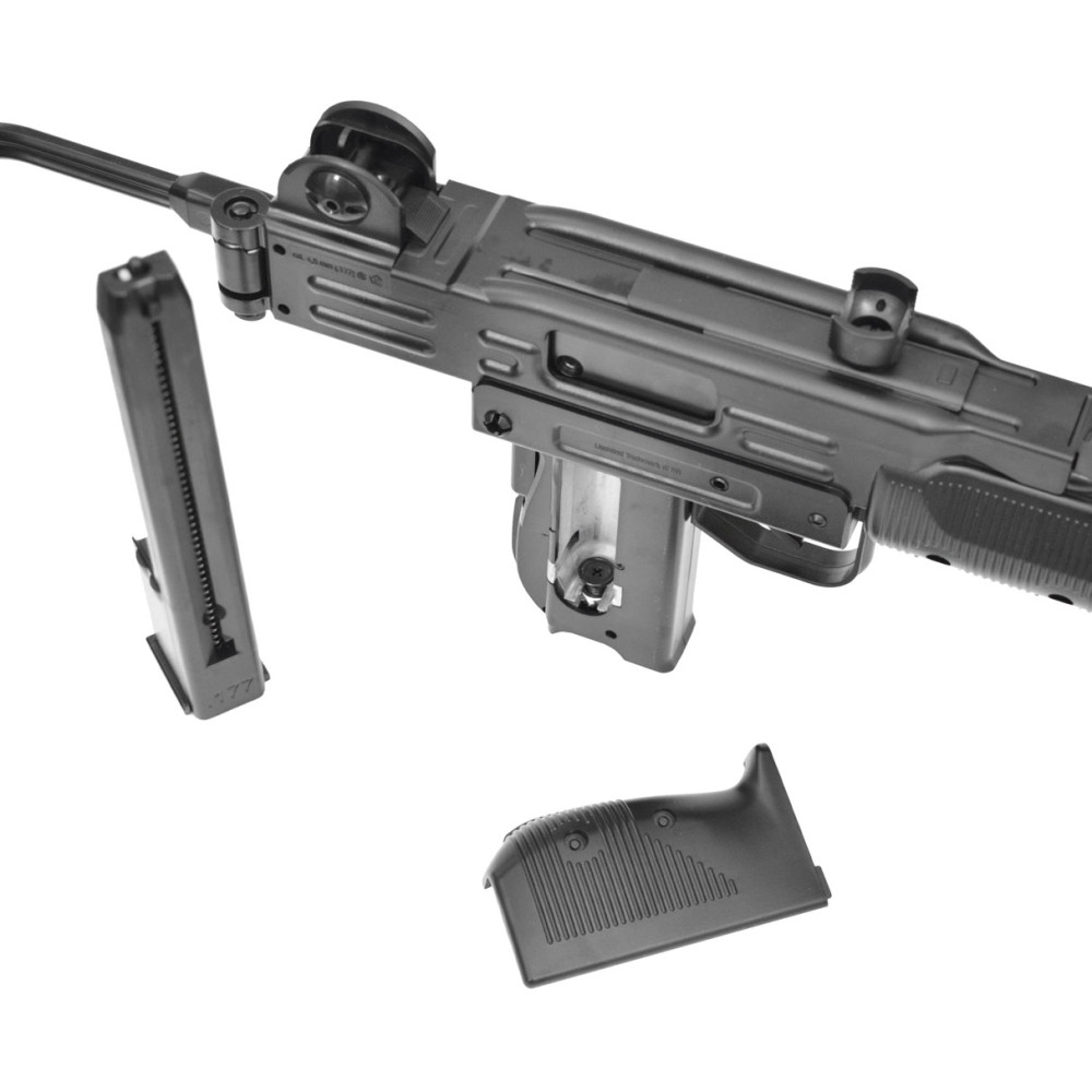 Пневматичний пістолет-кулемет Umarex IWI Mini UZI 5.8141 (Умарекс Міні Узі Блоубек)