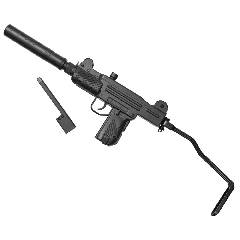 Пневматичний пістолет-кулемет Umarex IWI Mini UZI 5.8141 (Умарекс Міні Узі Блоубек)
