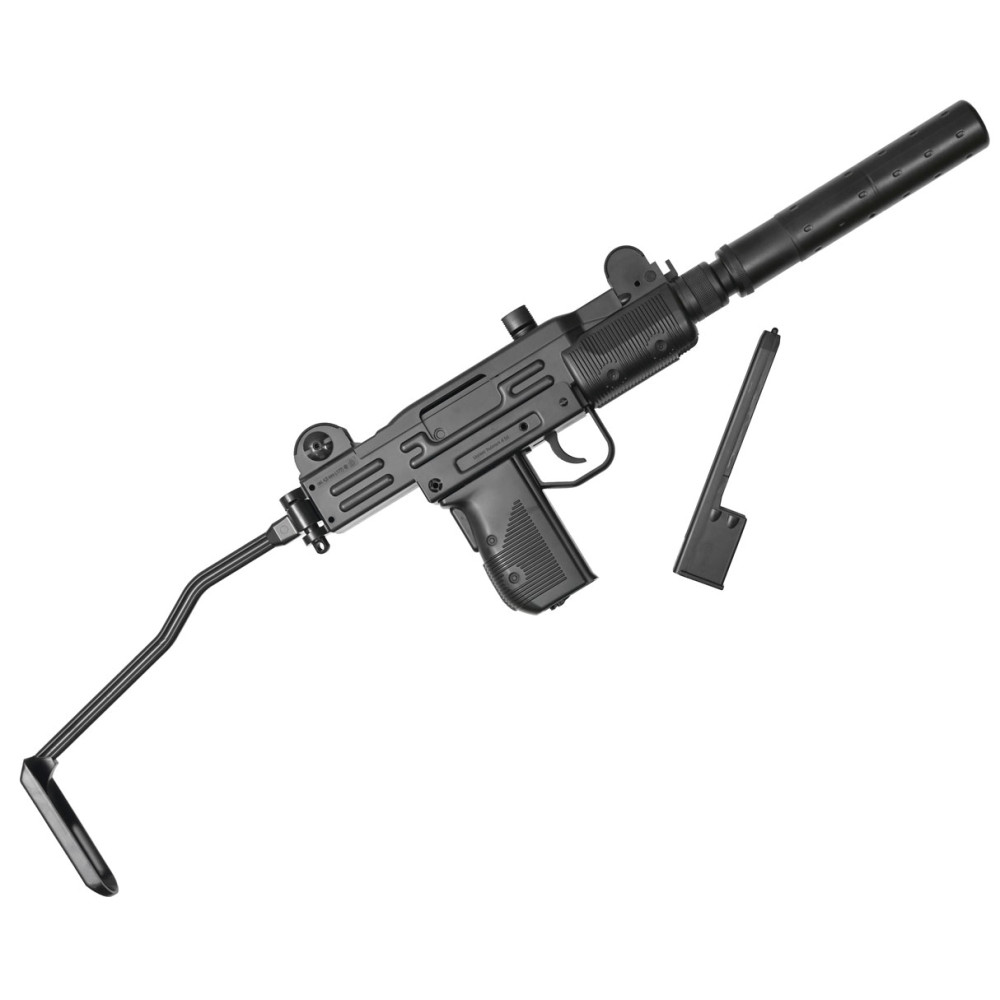 Пневматичний пістолет-кулемет Umarex IWI Mini UZI 5.8141 (Умарекс Міні Узі Блоубек)