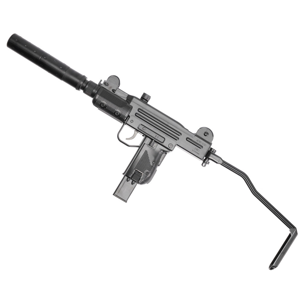 Пневматичний пістолет-кулемет Umarex IWI Mini UZI 5.8141 (Умарекс Міні Узі Блоубек)