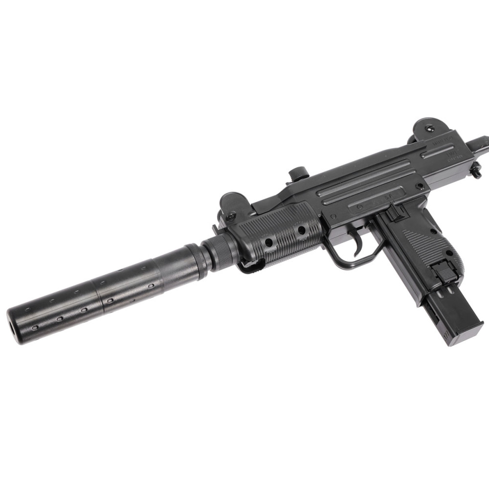 Пневматичний пістолет-кулемет Umarex IWI Mini UZI 5.8141 (Умарекс Міні Узі Блоубек)