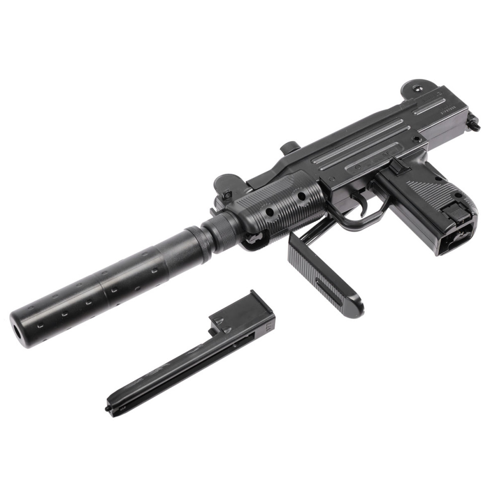 Пневматичний пістолет-кулемет Umarex IWI Mini UZI 5.8141 (Умарекс Міні Узі Блоубек)