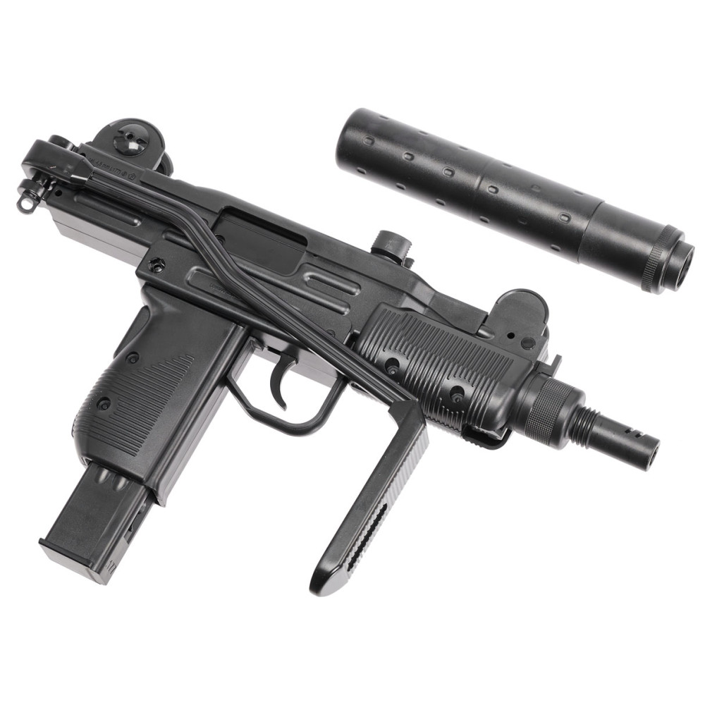 Пневматичний пістолет-кулемет Umarex IWI Mini UZI 5.8141 (Умарекс Міні Узі Блоубек)