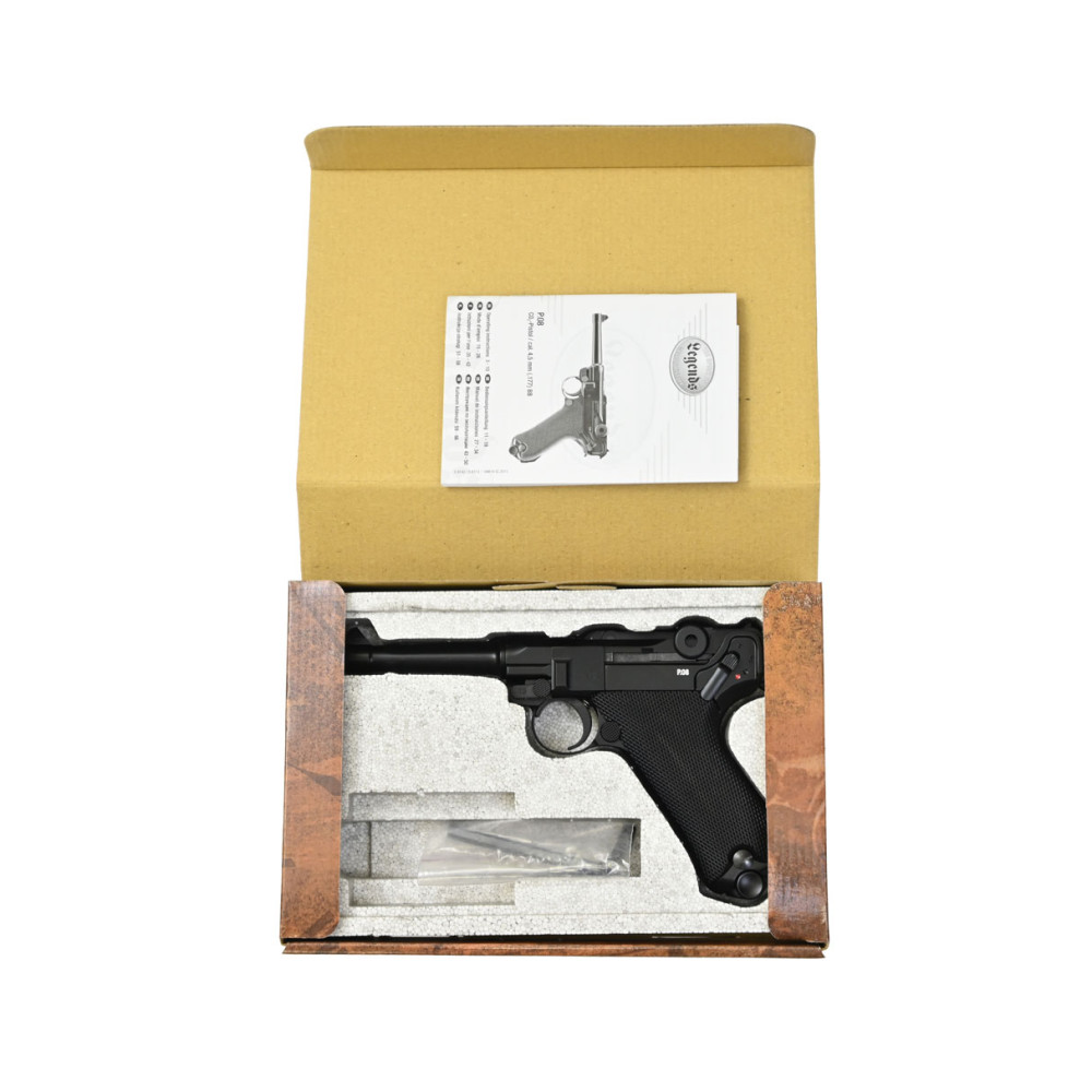 Пневматичний пістолет Umarex Legends P-08 Blowback 5.8142 (Умарекс Легендс П-08 Блоубек)