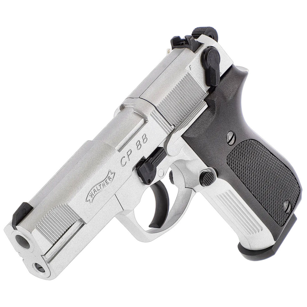 Пневматичний пістолет Umarex Walther CP88 Nickel 416.00.03 (Умарекс Вальтер СР88 Нікель)