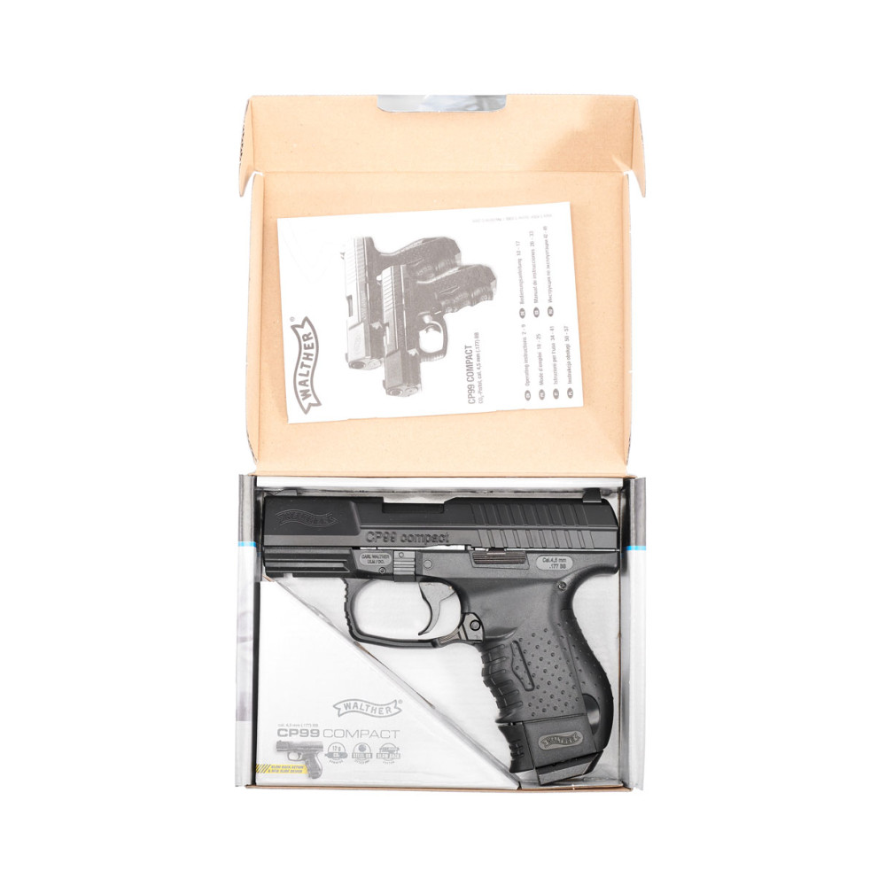 Пневматичний пістолет Umarex Walther CP99 Compact Blowback 5.8064 (Умарекс Вальтер СР99 Компакт)