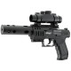 Пневматический пистолет Umarex Walther NightHawk 412.02.30 (Умарекс Вальтер Найтхок)