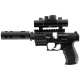 Пневматический пистолет Umarex Walther NightHawk 412.02.30 (Умарекс Вальтер Найтхок)