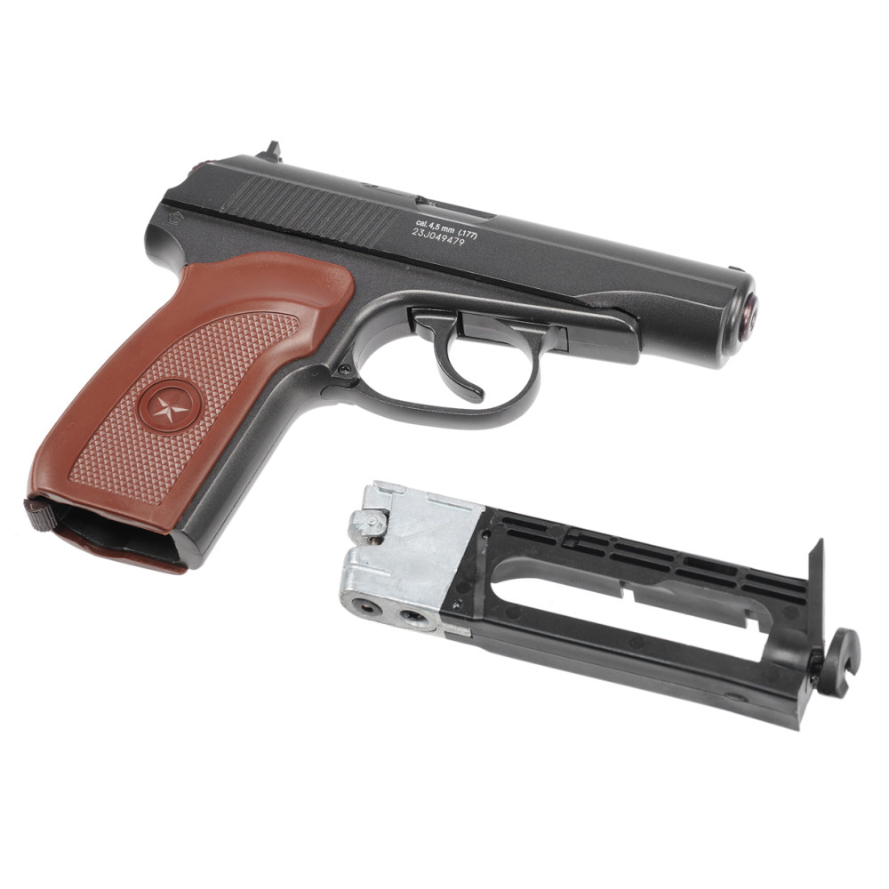 Пневматический пистолет WinGun MAKAROV classic Blowback PM-113