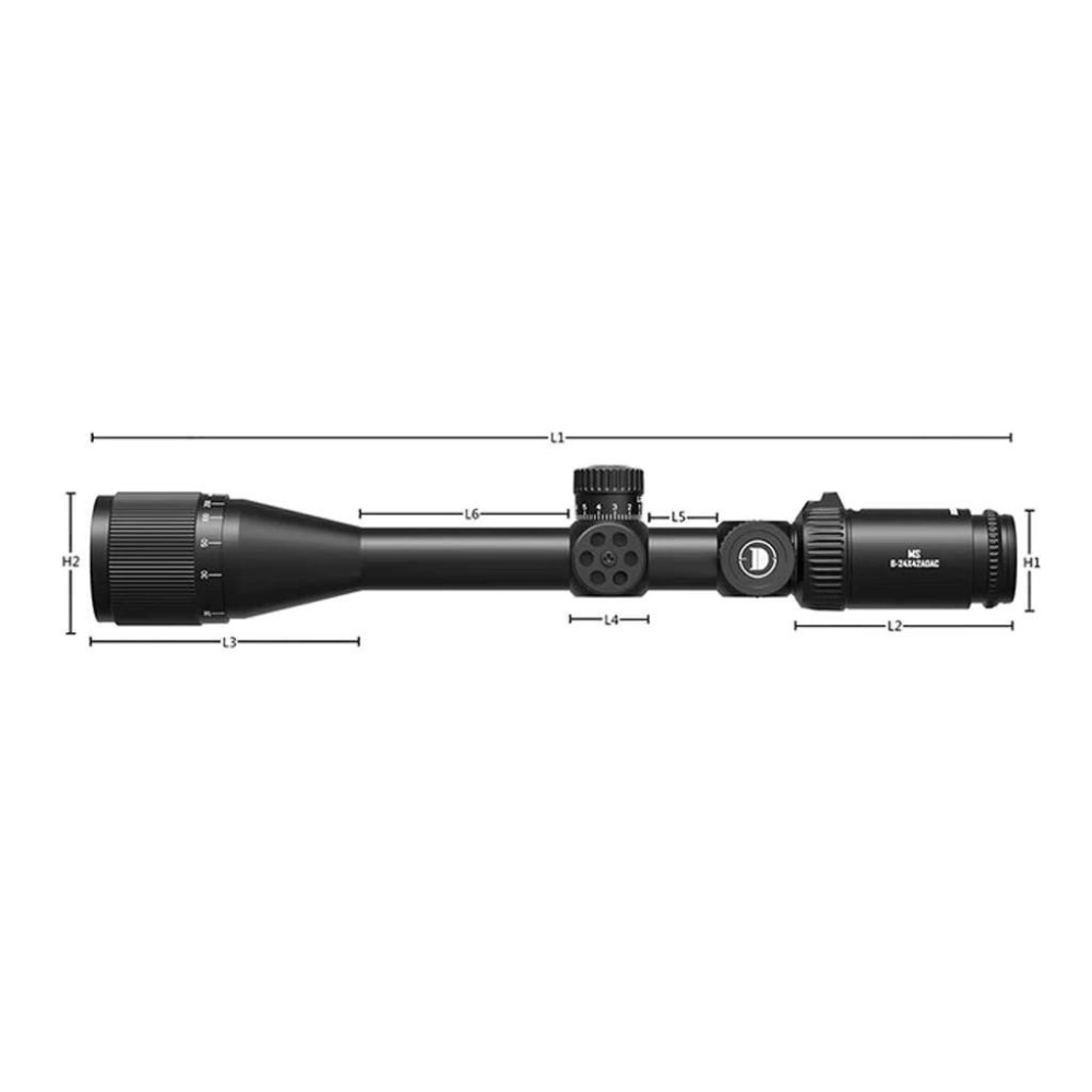 Оптический прицел Discovery Optics MS 6-24x42 AOAC (Дискавери Оптикс МС 6-24х42 АОАС)