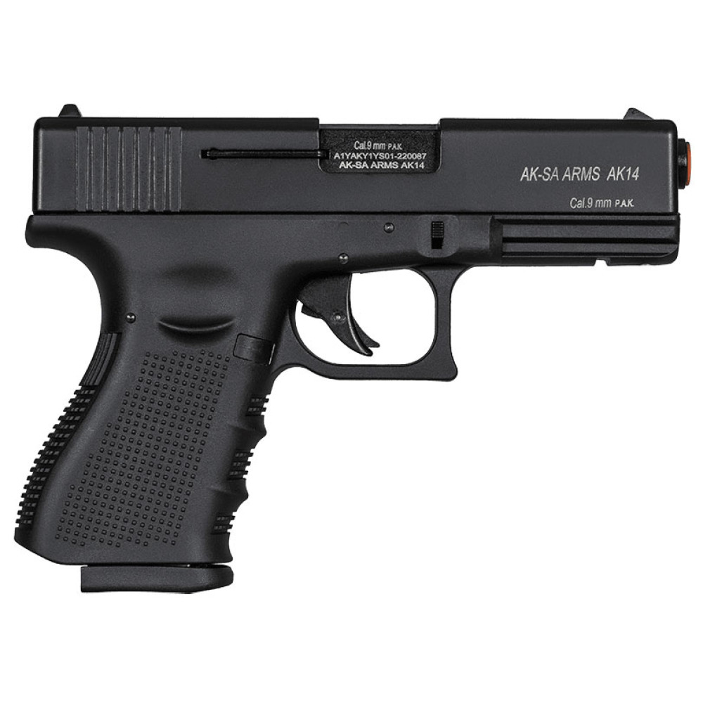Стартовий пістолет Aksa Arms AK14 CC-01 Black (Акса Армс АК14 СС-01 чорний)