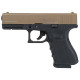 Стартовый пистолет Aksa Arms AK14 CC-02 Black-Tan (Акса Армс АК14 СС-02 черно-бежевый)