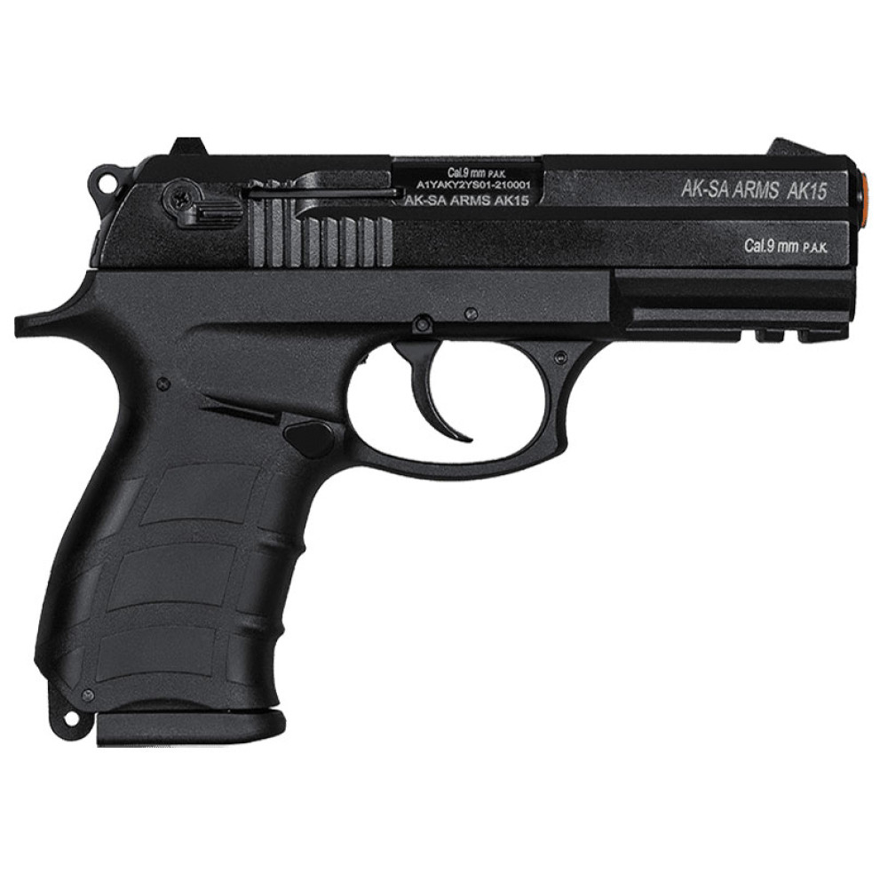 Стартовый пистолет Aksa Arms AK15 CC-01 Black (Акса Армс АК15 СС-01 черный)