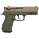 Стартовый пистолет Aksa Arms AK17 CC-05 Green-Tan (Акса Армс АК17 зеленый хаки)