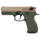 Стартовый пистолет Aksa Arms AK17 CC-05 Green-Tan (Акса Армс АК17 зеленый хаки)