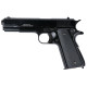 Стартовий пістолет Aksa Arms AK1911 CC-01 Black (Акса Армс АК1911 чорний)