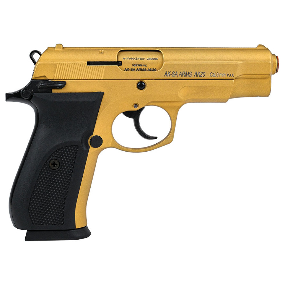 Стартовый пистолет Aksa Arms AK20 CC-07 Gold (Акса Армс АК20 золотой)