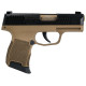 Стартовий пістолет Aksa Arms AK21 CC-03 Tan-Black (Акса Армс АК21 хакі чорний)