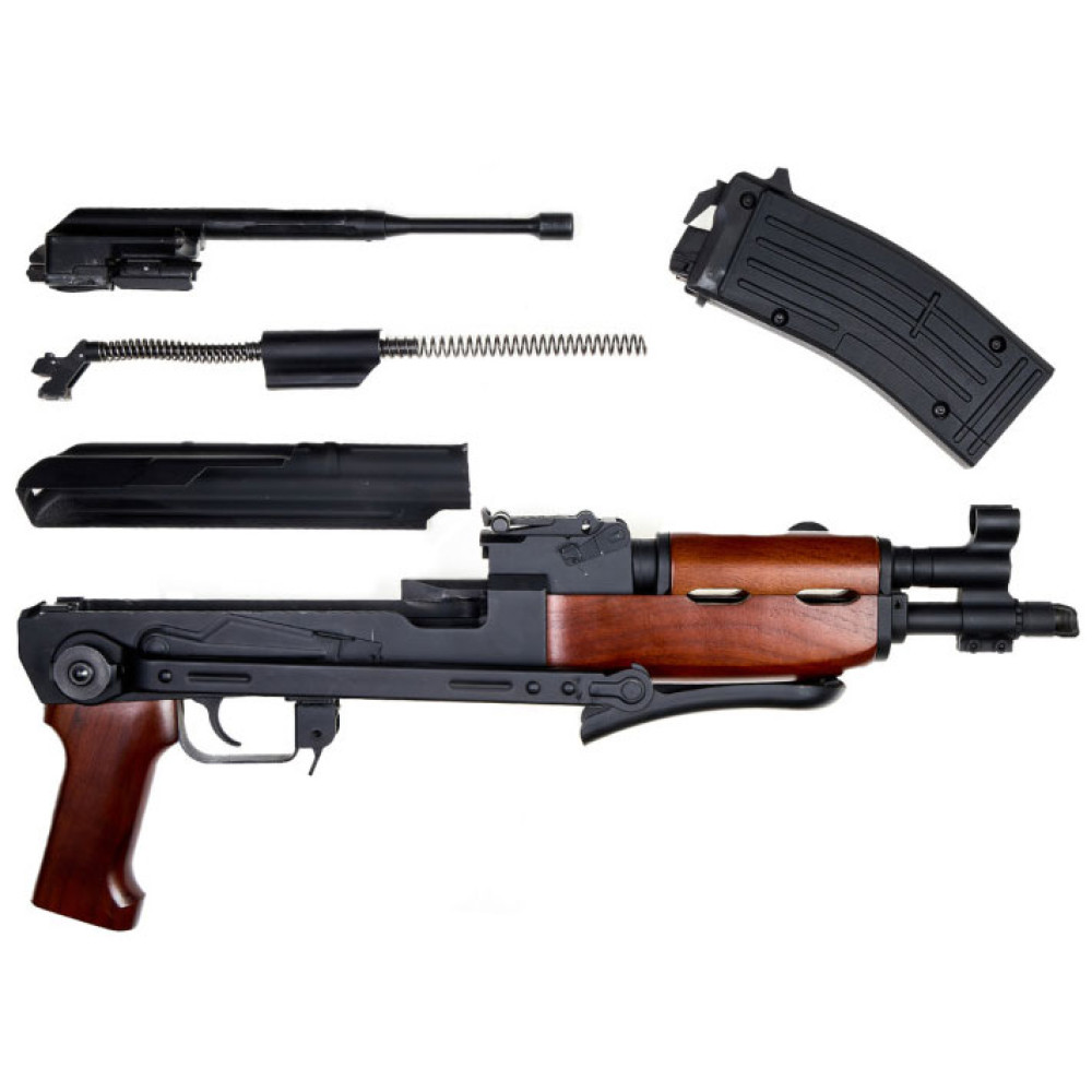 Автомат охолощеный Daglıoglu AK9 black Дерево АКС-74У (Даглиоглу АК9 блэк дерево АКС-74У)