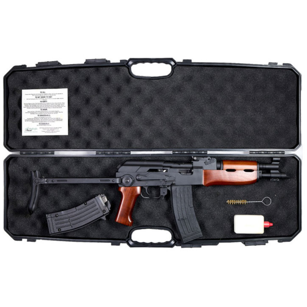 Автомат охолощеный Daglıoglu AK9 black Дерево АКС-74У (Даглиоглу АК9 блэк дерево АКС-74У)