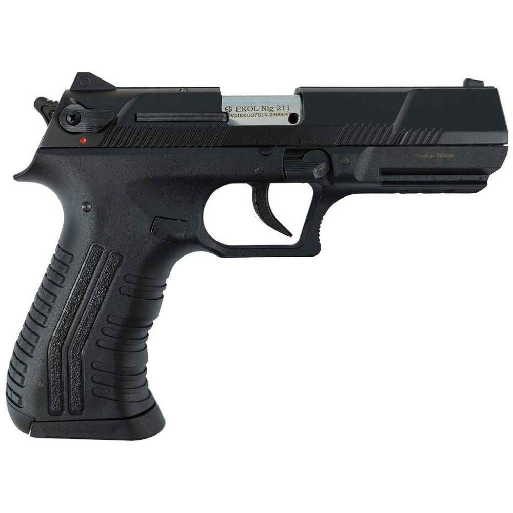 Стартовый пистолет EKOL Nig 211 Black (Экол Ниг 211 Черный)