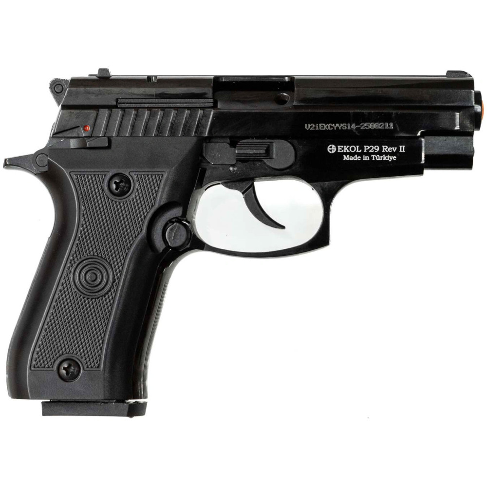 Стартовый пистолет EKOL P-29 Rev-2 Black (Экол П-29 Рев-2 Черный)